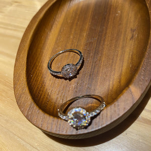 Brazil Stackable Rings for Women Wedding CZ Round Ring Bohemian Beach Jewelry