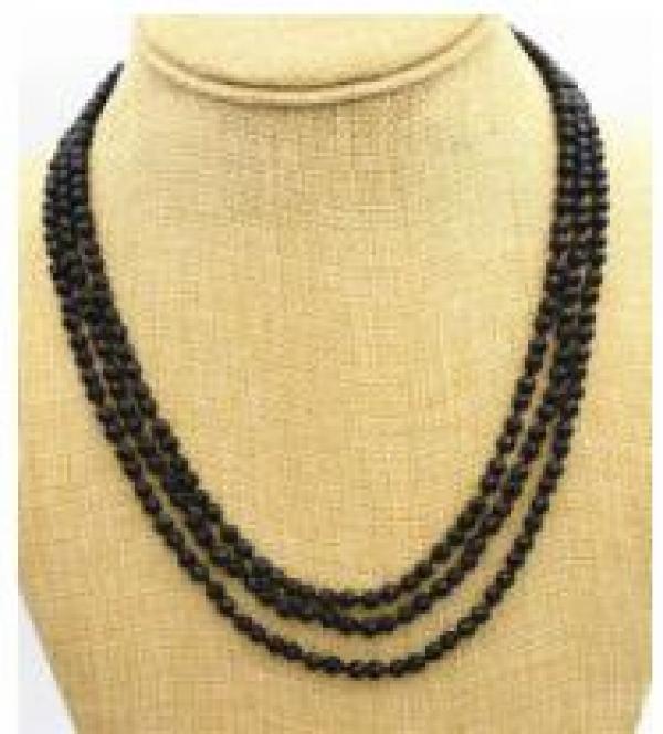 Multicolor Agate Round Gemstone Necklace 17-19inch