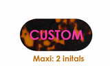 Dainty Personalized Initials Tortoiseshell Cuff Bracelet