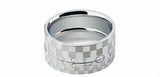Stainless Steel Small Squares Couple Rings
