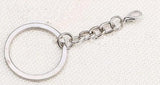 20pcs Metal Key Rings Lobster Clasp Key Chains Gold/Rhodium Tone Z434