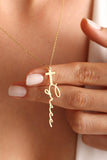 Personalized Cross Name Necklace for Baptism Gift