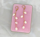 Baroque Freshwater Pearl Dangle Earrings