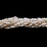 Baroque Pearl Strands Natural 4-5mm Loose Keshi Pearl