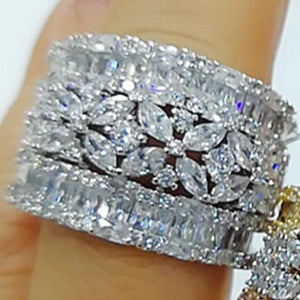 Bold Statement Rings for Women Cubic Zirconia CZ Accessories