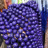 Purple Dragon Spar Beaded Round Spacer Beads for DIY Jewelry Making