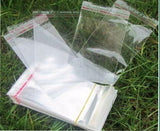 1000 PCS 4x6cm Self Adhesive Clear Jewelry Gift Bag
