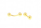 iGame Supply Ball Cuff Links 2 Colors Option Double Side