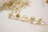 Dried Flowers Resin Bead Charms DIY Jewelry Earring Pendant Accessory