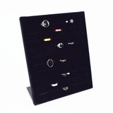 Velvet Earrings Display Stand Holder Showcase Ring Holder Organizer