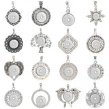 10pcs Snap Pendant Necklace for 18mm Snap Button DIY Jewelry