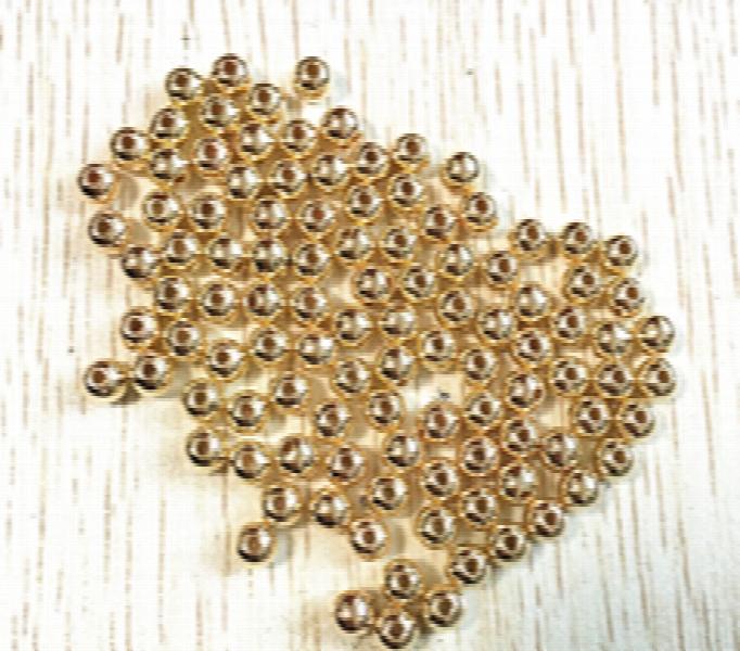 2000pcs 6mm CCB Color/Thick Silver Bead Lot