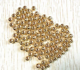 2000pcs 6mm CCB Color/Thick Silver Bead Lot