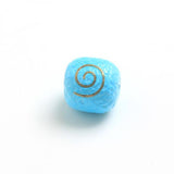 Green/Blue Magnesite Pillar DIY Jewelry Making Beads Nature
