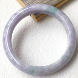 Zheru Jewelry Natural Burmese Jadeite 54-64mm Light Bracelet Princess Jewelry