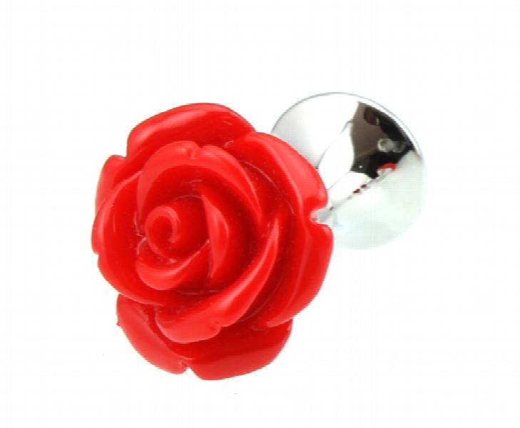 Men's Red Rose Cuff Links M4251