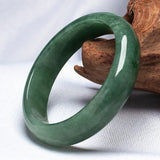 Natural Burmese Jadeite Dark Green 54-62mm Bracelet Princess Gift