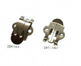 100PCS Middle Size Nickel and Lead SHOE CLIPS