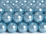 Natural Light Shell Pearl Loose Beads Smooth Round 4/6/8/10mm