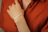 Custom Name Bar Bracelet, Personalized Dainty Initial Jewelry