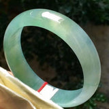 Zheru Jewelry Natural Myanmar Jadeite Ice Green Bracelet Princess Jewelry