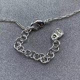 Elegant 925 Silver Pearl Pendant Necklace