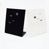 Velvet Earrings Display Stand Holder Showcase Ring Holder Organizer