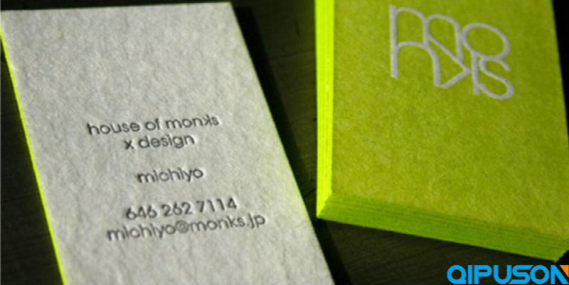 Letterpress Business Card Printing