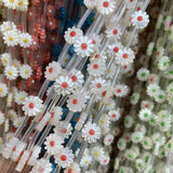 Colorful Flower Shell Beads Natural Loose DIY Jewelry Making