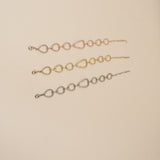 Adjustable Shinny Charm Bracelets for Women Party Jewelry Gift