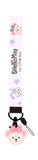 Polyester Lanyard Keychain Girls Phone Accessories Anti-lost Wrist Strap