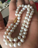 6-7mm Akoya Cultured Pearl Necklace 17 Inch
