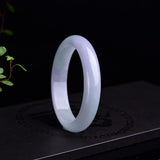 Zheru Jewelry Natural Myanmar Jadeite 54-64mm Light Purple Bracelet