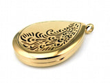 Stainless Steel Aromatherapy Diffuser Locket Pendant