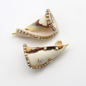 Natural Shell Pendant Mother OF Pearl Beads Jewelry Making DIY