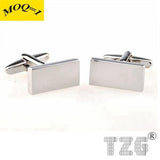 Elegant Metal Cufflink Cuff Link Pair