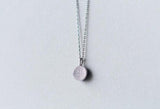 925 Sterling Silver Sunstone Forever Love Necklace 14mm GTLX1177