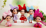 Princess Baby Dolls Key Chain for Girls K032-purple