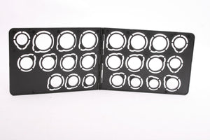 GemTrue Jewelry Ring Sizer Tool Plastic Finger Ring Sizer Set Ring Measure Tool