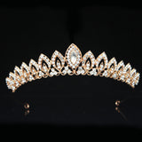 Crystal Wedding Bridal Tiara Crowns for Women Princess Hair Ornament
