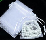 10x15cm Organza Pouch Wedding Favor Bag