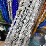 10/12mm Glass Flower Bead Small Bead DIY Jewelry Making