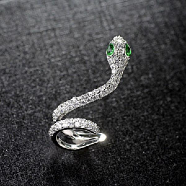 Punk Snake Ear Cuff Personality Clip Earrings Asymmetric Female Graceful E642