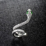 Punk Snake Ear Cuff Personality Clip Earrings Asymmetric Female Graceful E642