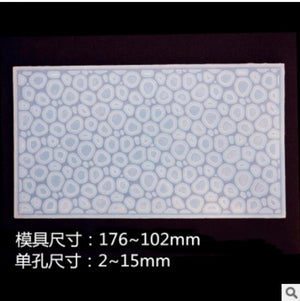 Silicone Necklace Mold Water Ripple Epoxy Resin Jewelry DIY