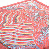 Chinese Dragon Pattern Red Tassel Jewelry Organizer Container