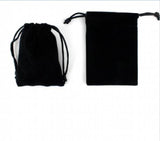 50Pcs/lot 5x7cm Velvet Drawstring Pouch Jewelry Christmas Wedding Bag
