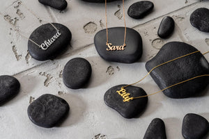 Personalized Name Necklace - Dainty Stainless Steel Jewelry