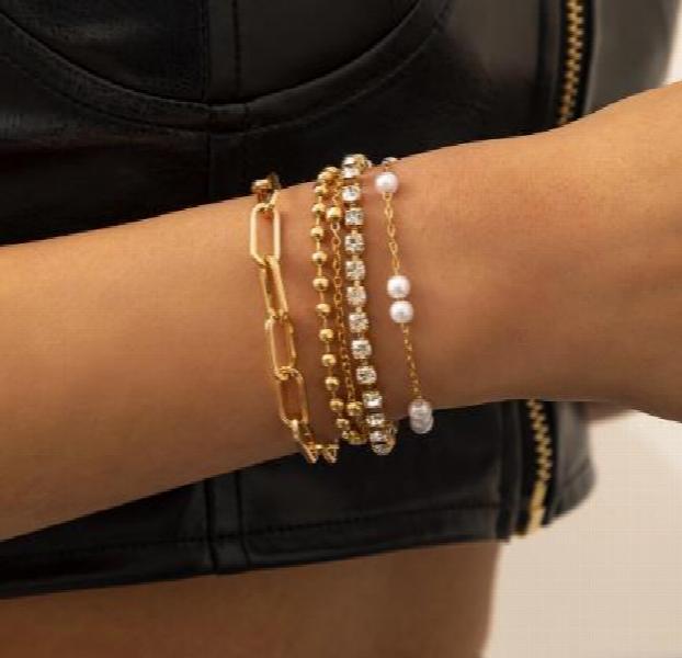 Hipster Bead Chain Bracelet - Europe & US Style