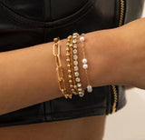 Hipster Bead Chain Bracelet - Europe & US Style